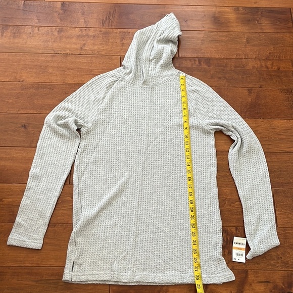 American Rag very lightweight silver color hoodie for men Size:S - Picture 5 of 9